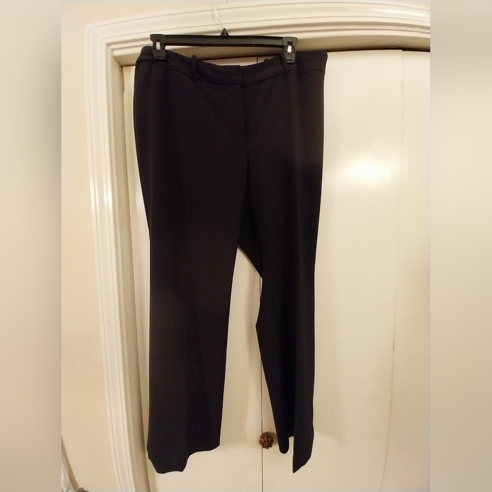 Talbots 18WP Black Trousers